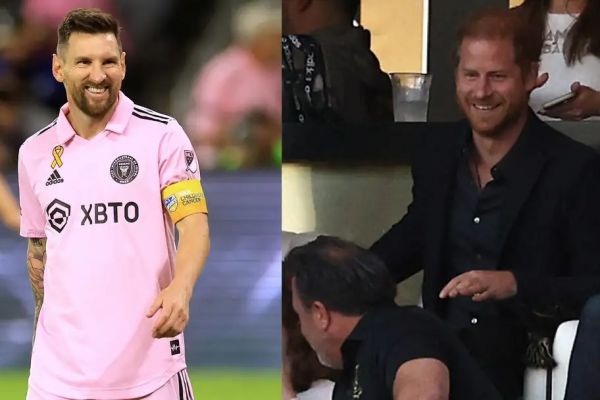  پیام شاهزاده هری به لیونل مسی