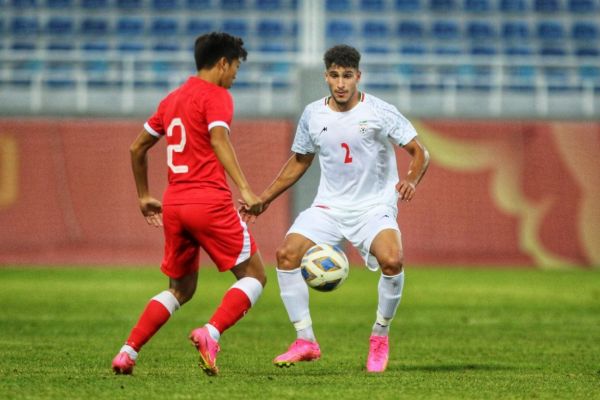  گزارش تصویری  دیدار امیدهای ایران و هنگ کنگ