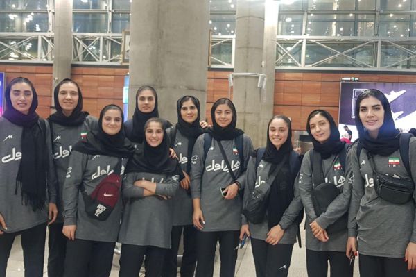 بازگشت تیم ملی والیبال زنان به تهران