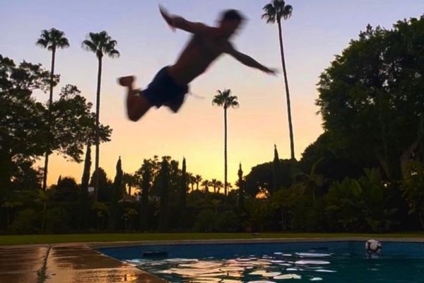  عکسی که بازیکن بارسلونا از آخرین تفریح تابستانی خود منتشر کرد