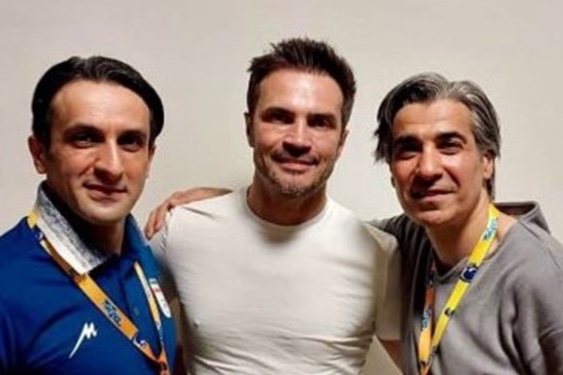 شمسایی فالکائو وقتی فهمید برزیل هستم، برای دیدن من آمد