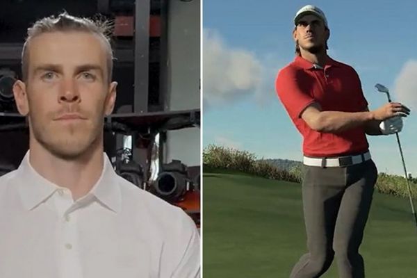 ستاره سابق رئال مادرید، این بار در قالب کاراکتر بازی گلف