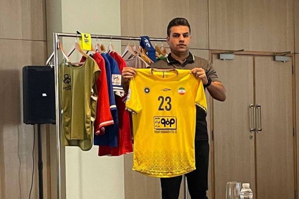  سپاهان با لباس زردرنگ مقابل نیروی هوایی عراق به میدان می‌رود