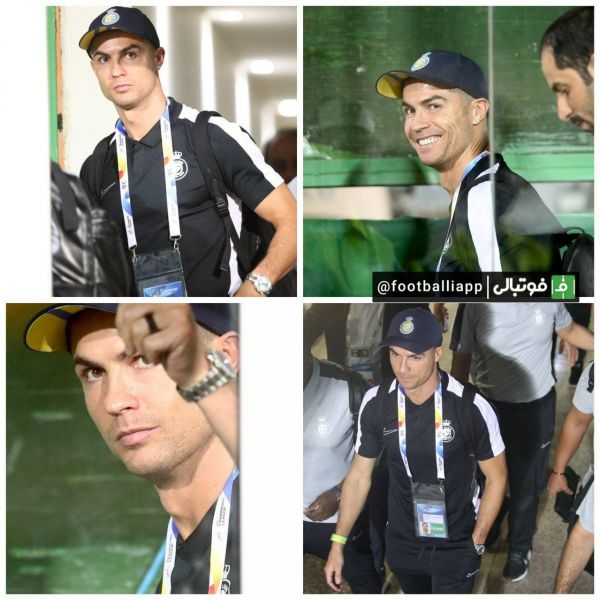  اختصاصی فوتبالی  رونالدو به آزادی آمد  تصاویری از ورود کریستیانو رونالدو به ورزشگاه آزادی برای دیدار با پرسپولیس  عکسها از علیرضا زینلی
