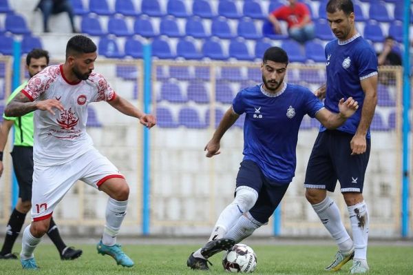  گزارش تصویری  دیدار دوستانه تیمهای ملوان و سپیدرود