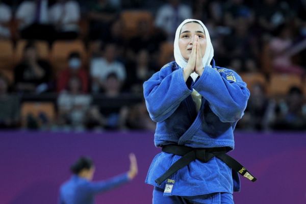  مریم بربط در شانس مجدد ضربه فنی شد