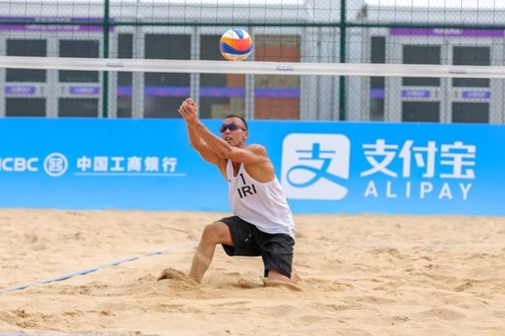 بازیهای آسیایی تیم ملی الف والیبال ساحلی ایران پنجم شد