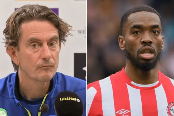  صحبت های سرمربی برنتفورد درباره لینک شدن مهاجم تیمش به غول‌های لندنی