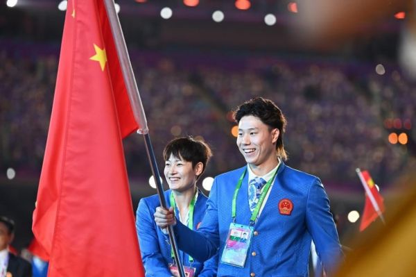  مدال‌های چین در بازی‌های آسیایی از 100 عبور کرد