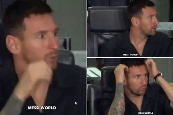  وایرال شدن حرص خوردن مسی روی سکوها در شب شکست اینترمیامی