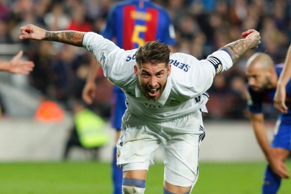  عکس؛ وقتی راموس در  راموس تایم  به بارسلونا گل زد