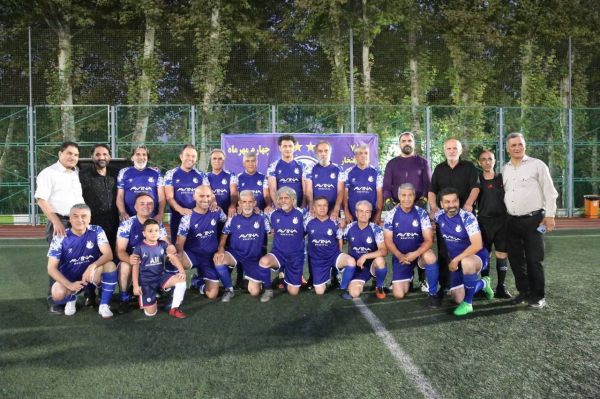  برد چهار بر یک تیم خبرنگاران مقابل تیم پیشکسوتان استقلال