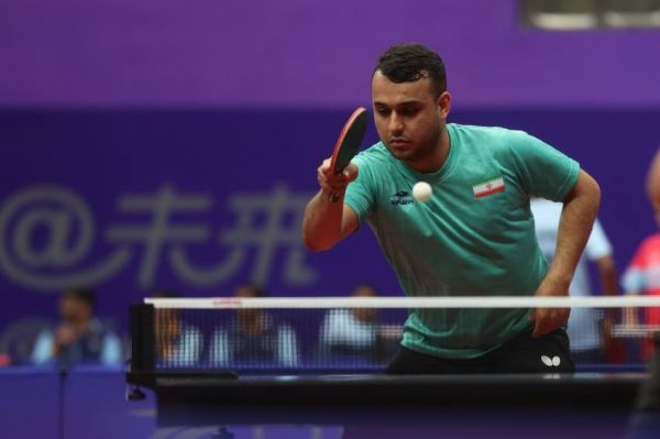  بازی های آسیایی هانگژو  حذف امیرحسین هدایی در مرحله یک هشتم نهایی