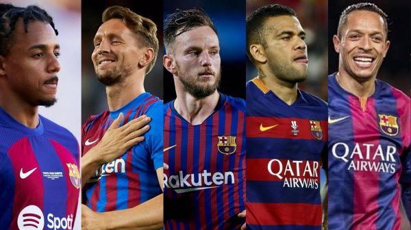 قابی از بازیکنانی که هم برای بارسلونا و هم برای سویا بازی کردهاند