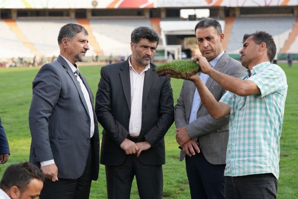  بازرس کل امور ورزش از ورزشگاه آزادی بازدید کرد