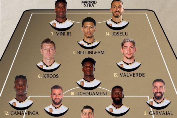ترکیب رسمی رئال مادرید برای تقابل با خیرونا شگفتی ساز