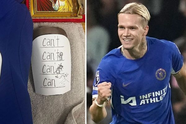 مودریک و ساق بندهای خاص در شب گلزنی برای چلسی