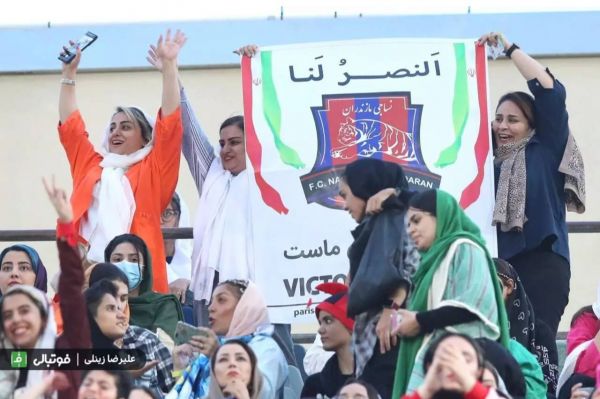  کری عربی بانوان هوادار نساجی برای الهلال