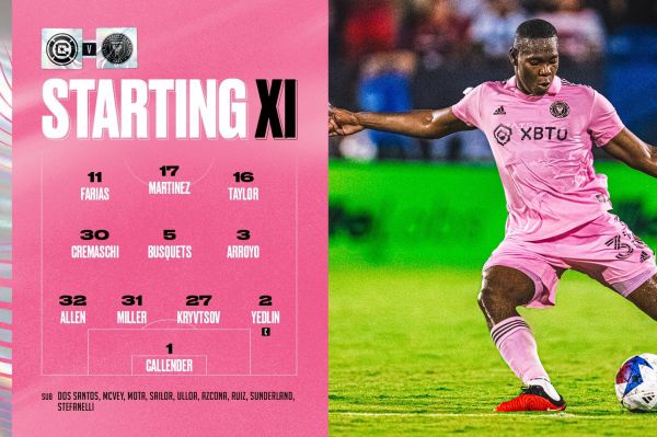  اعلام ترکیب اینتر میامی مقابل شیکاگو فایر