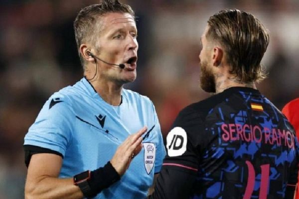 انتقاد شدید سرخیو راموس از داور بازی سویا - آیندهوون