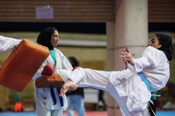  نماینده کاراته بانوان گام نخست را محکم برداشت