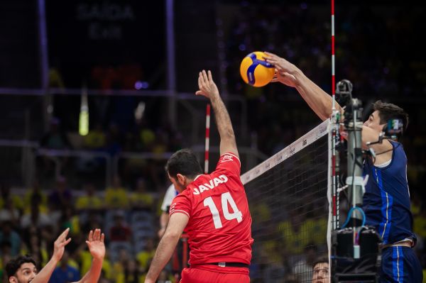 والیبال انتخابی المپیک ایران مغلوب قهرمان جهان شد