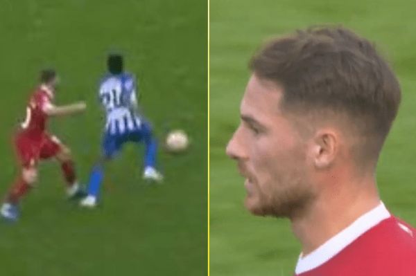 اشتباه فاحش هافبک لیورپول مقابل تیم سابقش