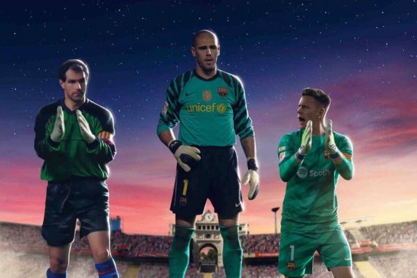 سه دروازهبانی که بیشترین تعداد بازی را برای بارسلونا انجام دادهاند