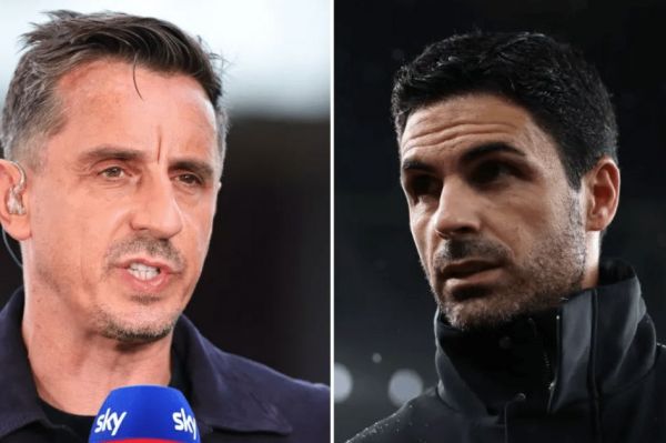 دو بازیکن آرسنال از نظر گری نویل، که قهرمانی را از آرسنال خواهند گرفت