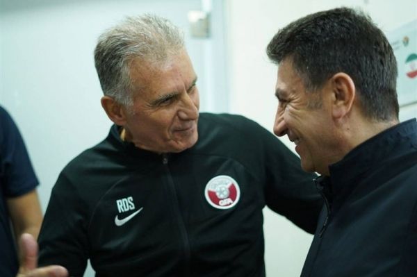  کی‌روش به رختکن ایران رفت