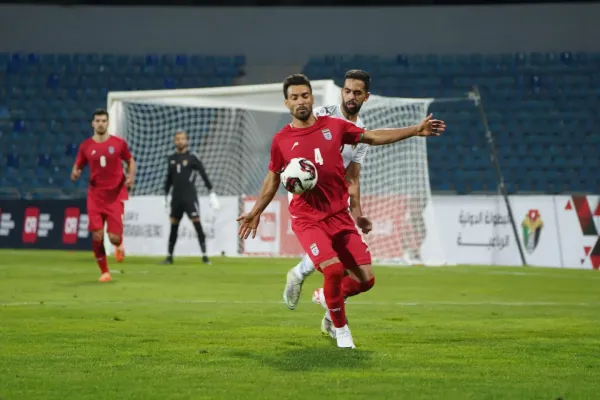 گزارش تصویری/ دیدار تیمهای ملی ایران و اردن