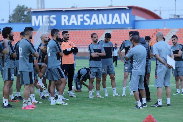 گزارش تصویری تمرین مس رفسنجان 25 مهر