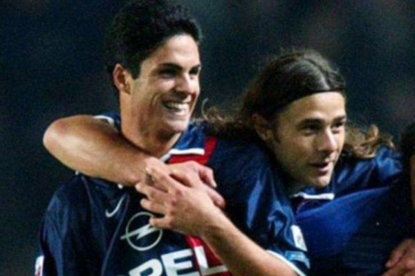 عکس؛ وقتی سرمربی چلسی و سرمربی آرسنال در پاریسن ژرمن همتیمی بودند