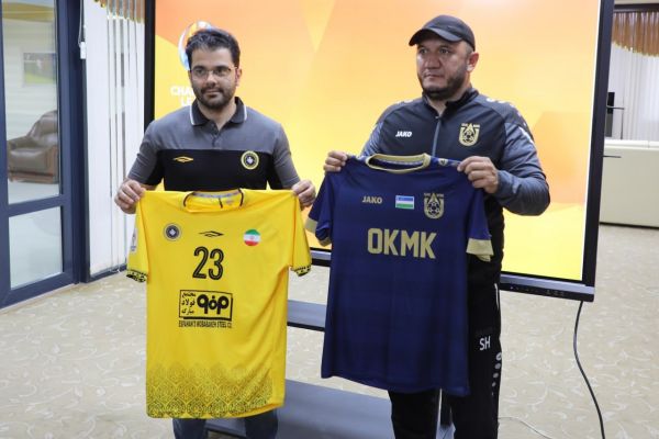  سپاهان با لباس زردرنگ مقابل آلمالیق به میدان می‌رود