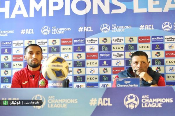 گزارش تصویری نشست خبری پیش از بازی استقلال تاجیکستان