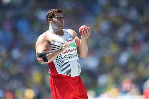 محمدیان نایب قهرمان پرتاب وزنه شد