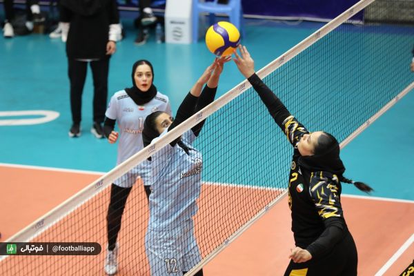  گزارش تصویری اختصاصی  دیدار تیمهای والیبال بانوان پیکان و سپاهان