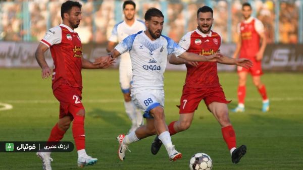  ملوان صفر - پرسپولیس صفر  پرسپولیس همچنان نباز است  حسرت ملوان از زبل نبودن مهاجمان