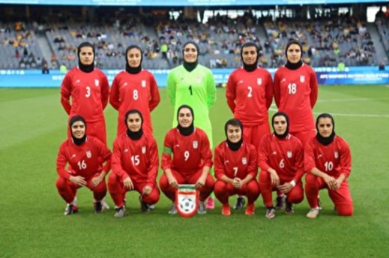  تیم ملی فوتبال بانوان وارد تهران شد