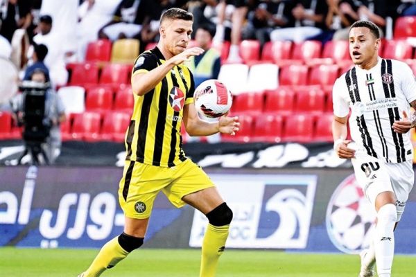 لیگ امارات شکست خانگی الاتحاد کلبا مقابل شباب الاهلی