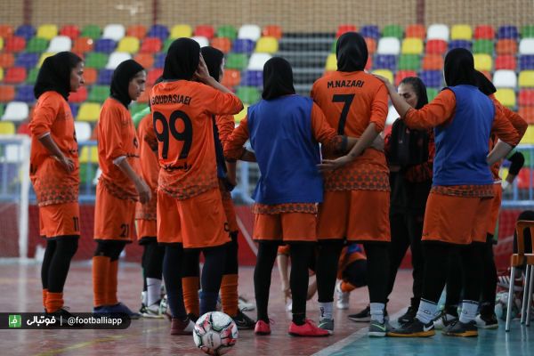  گزارش تصویری اختصاصی  تمرین تیم فوتسال زنان سایپا، 16 آبان 1402