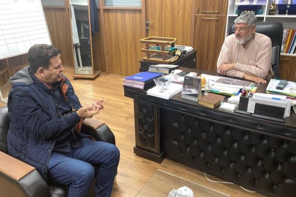 دیدار مدیرعامل باشگاه نساجی با پولادگر