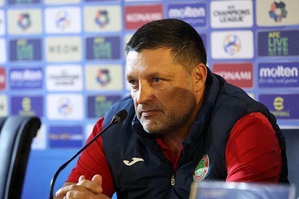 سرمربی استقلال تاجیکستان از اینکه پیروزی را از دست دادیم ناراحت هستیم