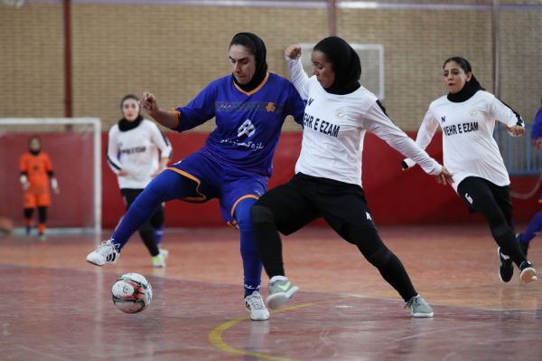  گزارش تصویری  دیدار سایپا - مهرعظام  فوتسال بانوان
