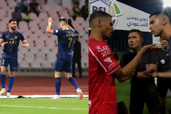  تنبیه جالب رونالدو برای بازیکنی که روی اعصابش راه رفت