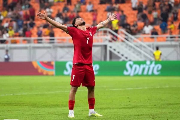  گلزن سوم ایران به برزیل؛ اسماعیل بلینگهام   عکس