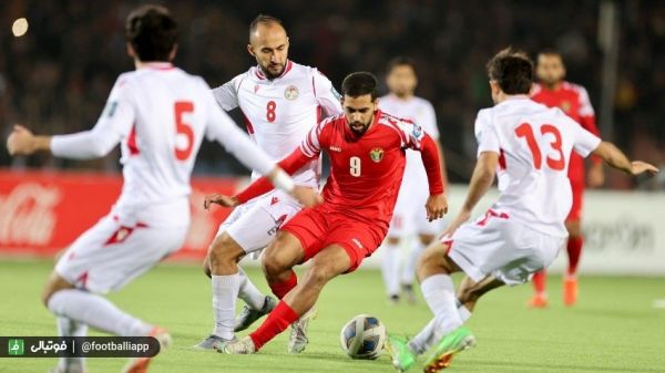 اردن در ثانیه های پایانی از شکست گریخت