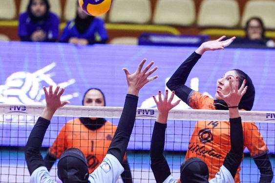  لیگ برتر والیبال بانوان  برتری سایپا در دربی تهران و کسب اولین برد مس