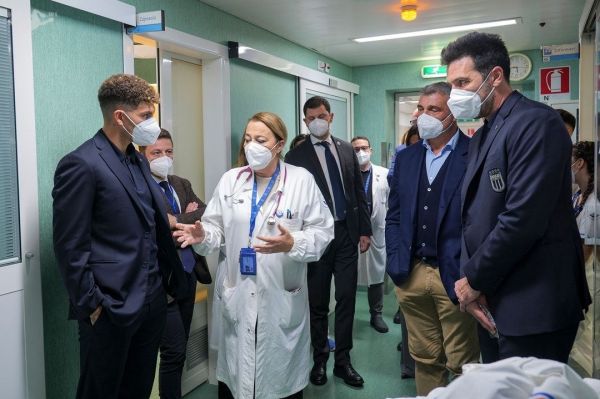  اقدام خیرخواهانه بوفون، توتی و اسپالتی در بازدید از یک بیمارستان کودکان