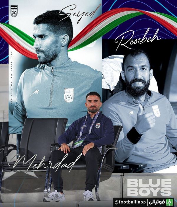  پوستر باشگاه استقلال و آرزوی موفقیت برای ملی‌پوشان خود